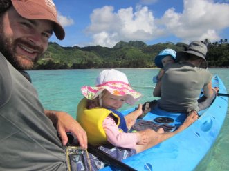 Kayaking Rarotonga, Cook Islands